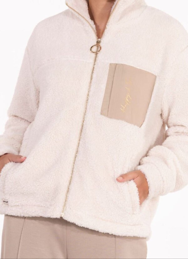 VESTE SHERPA ANGELE CRÈME