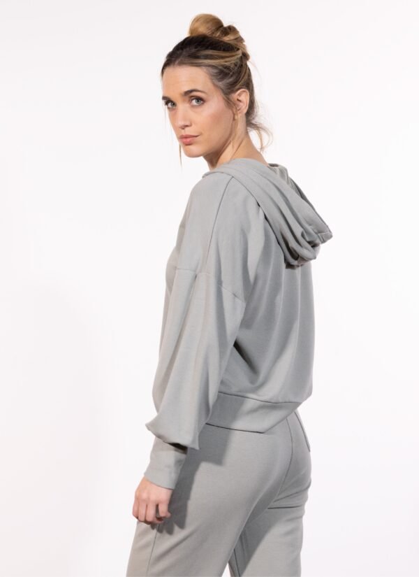 SWEAT CAPUCHE MODAL SAUGE